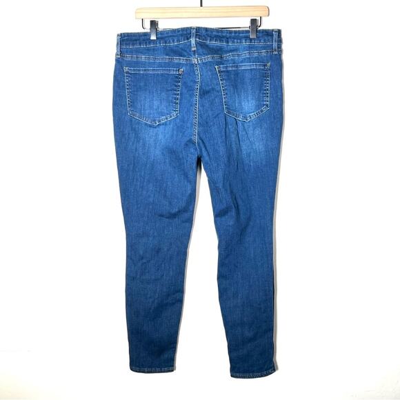 NYDJ medium wash lift and tuck technology skinny jeans size 12 B151 - Picture 5 of 5